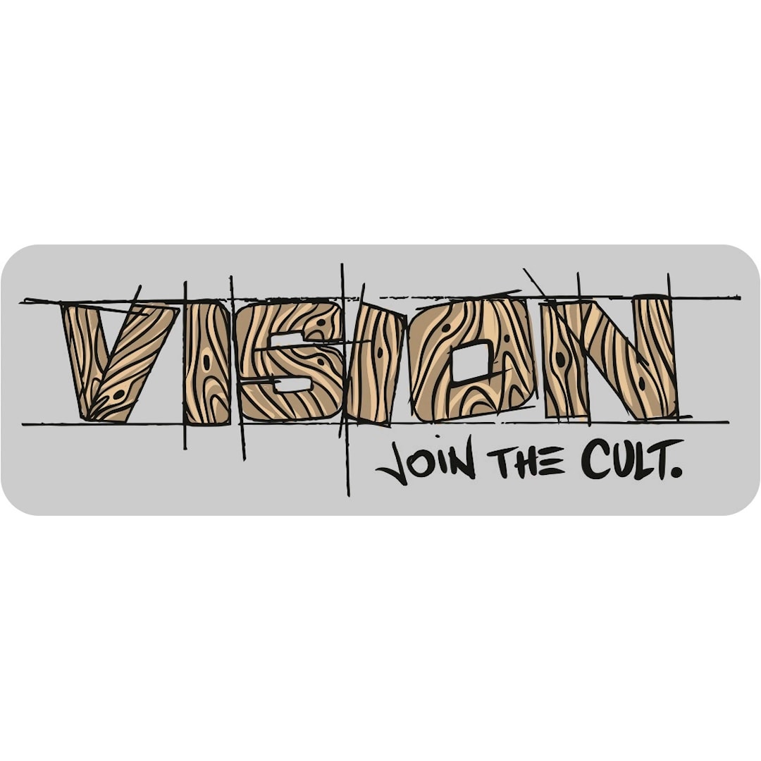 Läs mer om Vision Join The Cult klistermärke 15 cm