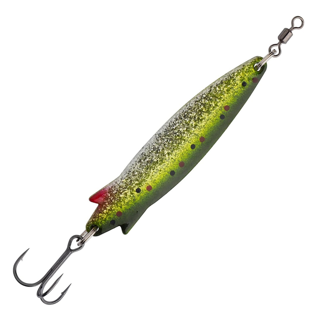 Läs mer om Abu Garcia Toby 15g skeddrag Green Back Minnow