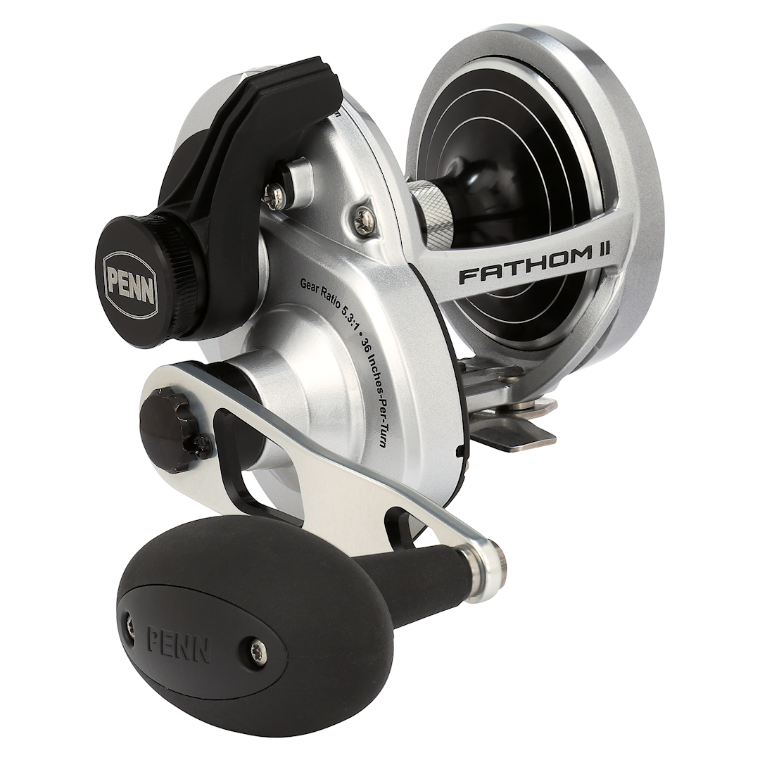 Läs mer om Penn Fathom II Lever Drag multirulle 30