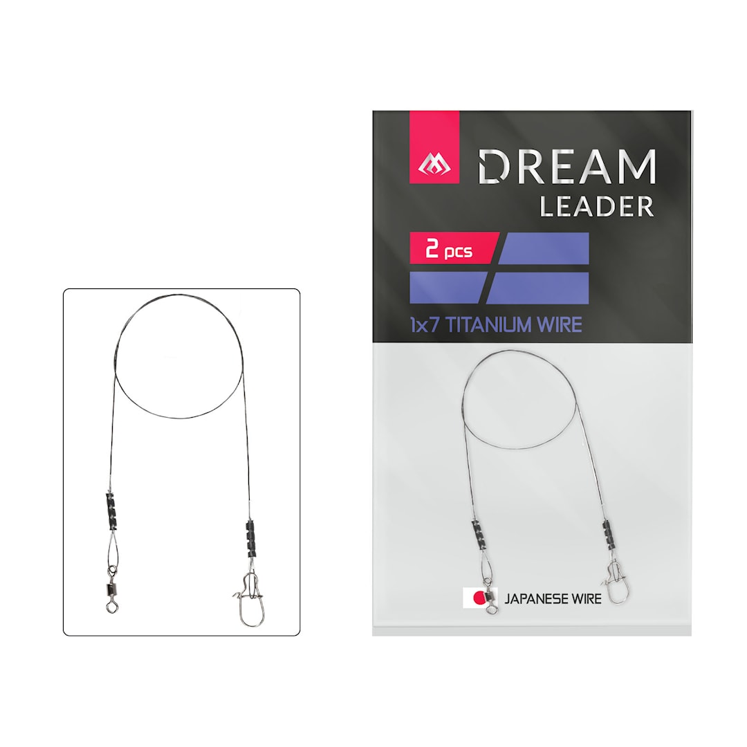 Mikado Dream Leader Titanium 25 cm tafs 2 st/pkt