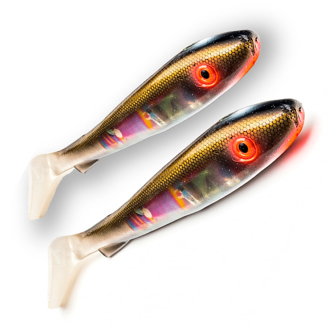 Läs mer om Svartzonker Flash Series McRubber Jr 17 cm 2 st/pkt Golden Bream