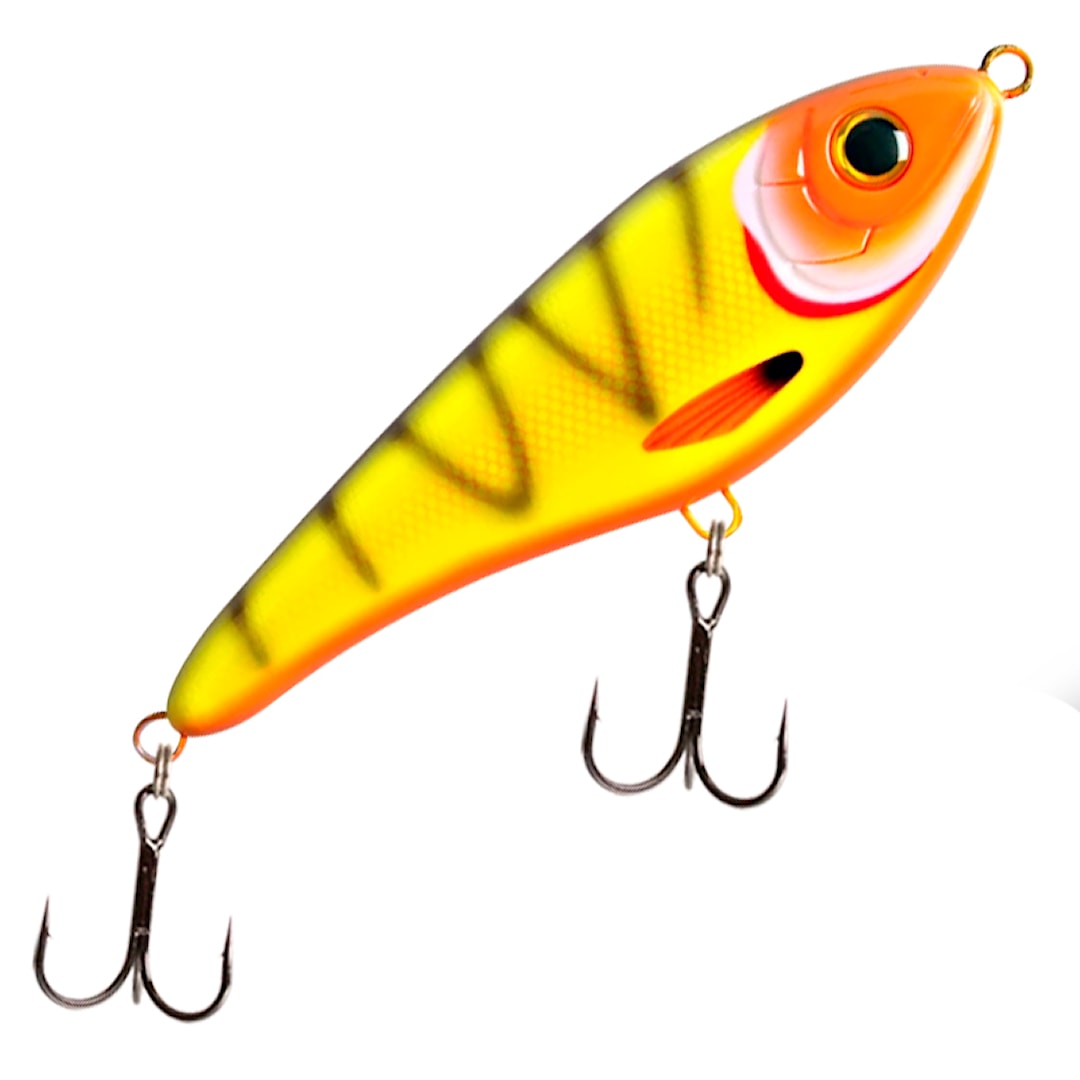 Strike Pro Buster Jerk sjunkande 15 cm jerkbait Neon Tiger Tetra