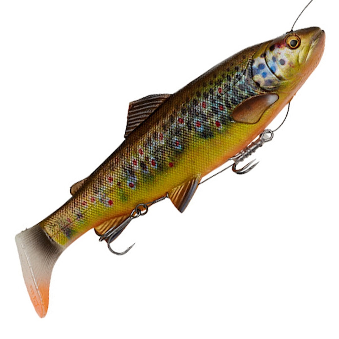 Savage Gear 4D Line Thru Rattle Trout 27,5 cm Brown Trout UV