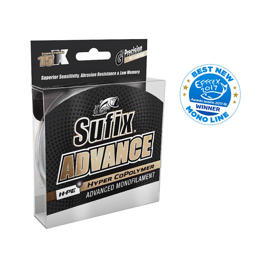 Sufix Advance 300 m klar monofilamentlina