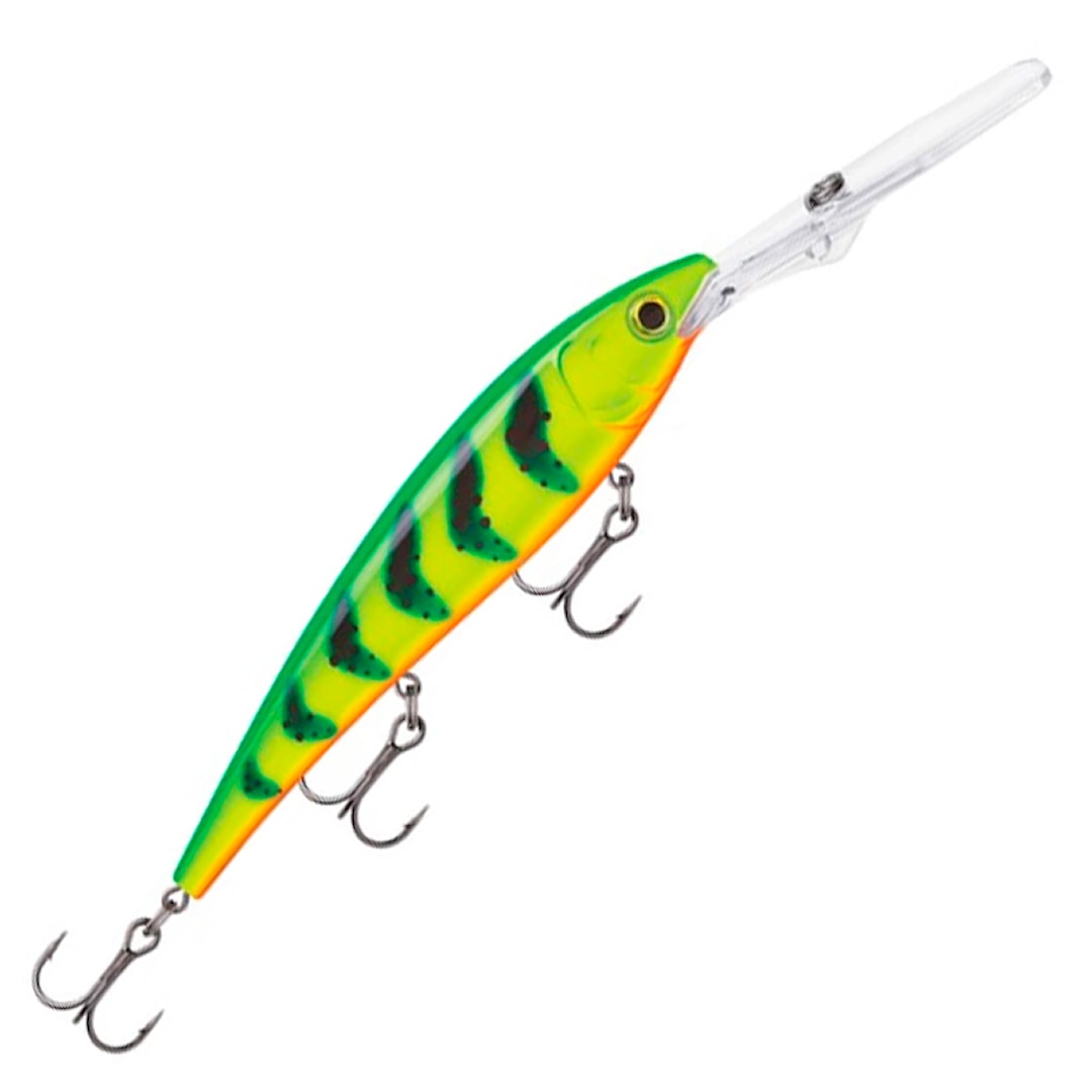 Läs mer om Rapala Gold Miner 12 cm wobbler Firetiger
