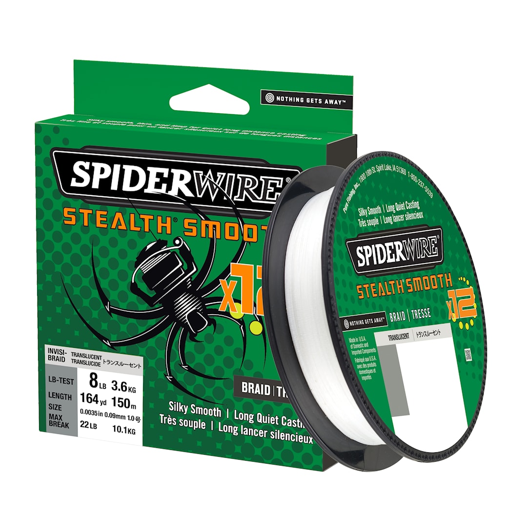 Spiderwire Stealth Smooth 12 valkoinen 150 m kuitusiima