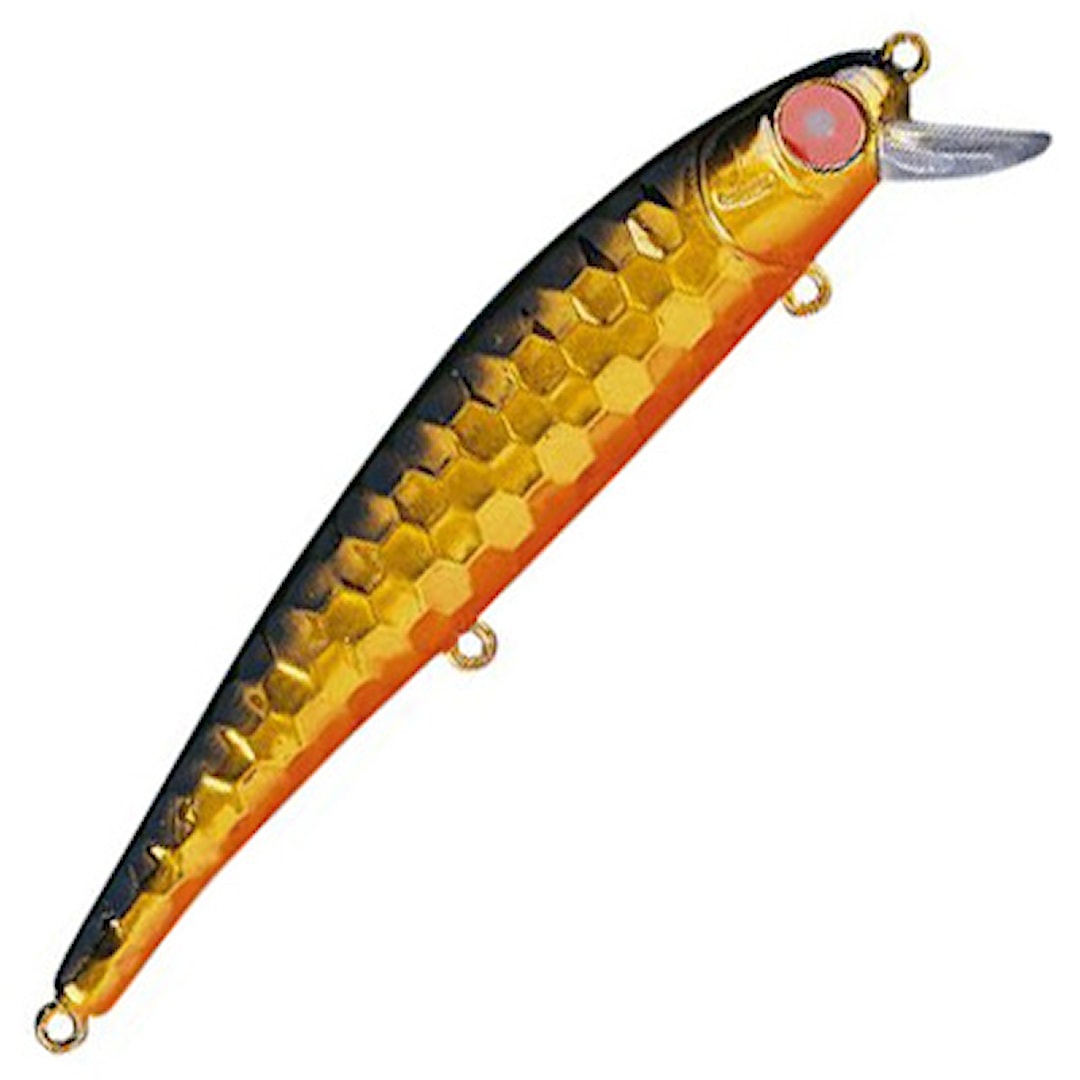 Fladen Dalton 12 cm wobbler Gold/Black/Orange