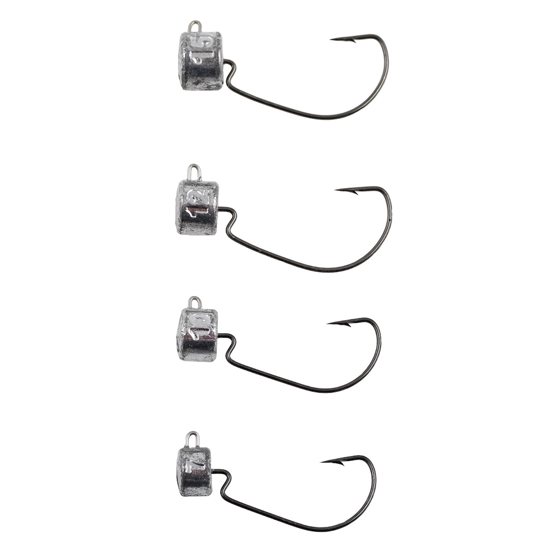 Veka NED Offset Ahven (Abborre) jiggskallar 12st