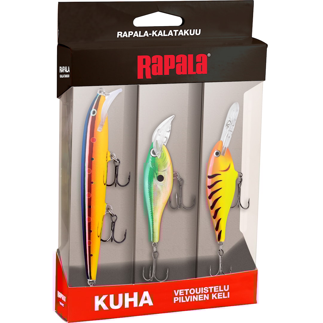 Rapala Kalatakuu Kuha Vetouistelu Pilvinen Viehelajitelma