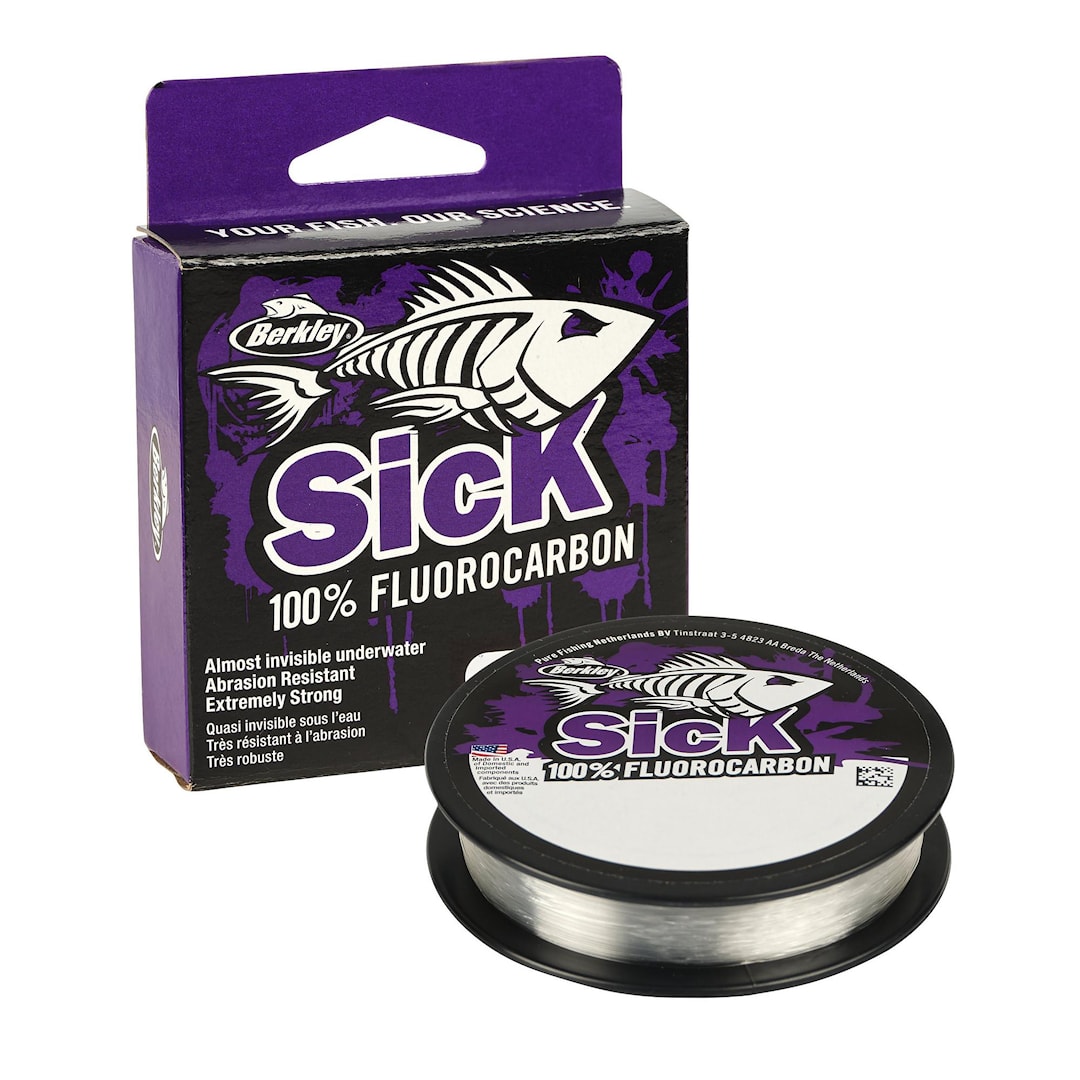 Läs mer om Berkley Sick Fluorocarbon Leader 50 m 0,40 mm