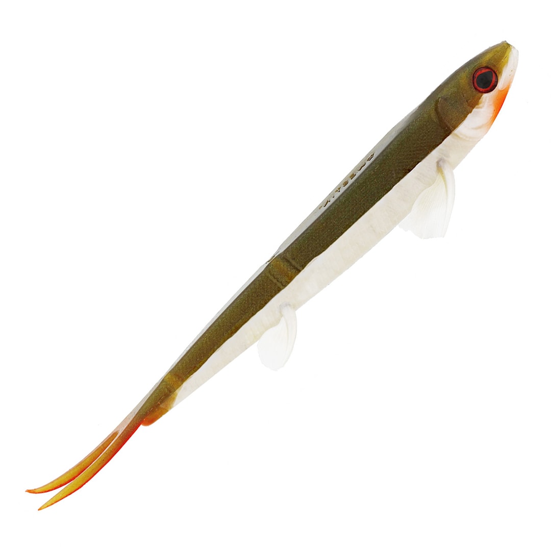 Läs mer om Westin TwinTeez Pelagic V-Tail 20 cm jigg 2 st/pkt Bass Orange