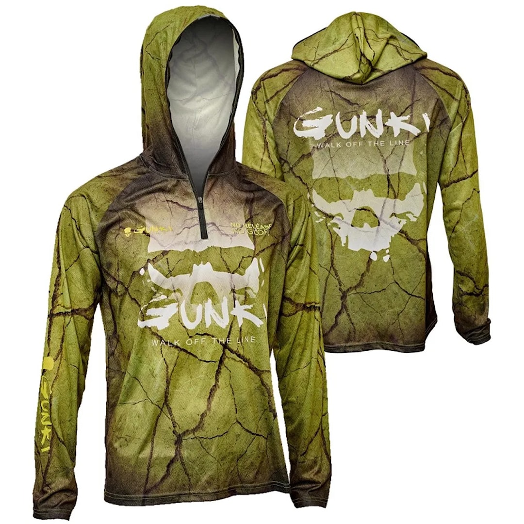 Läs mer om Gunki Team Shirt UPF30 långärmad fisketröja XXXL