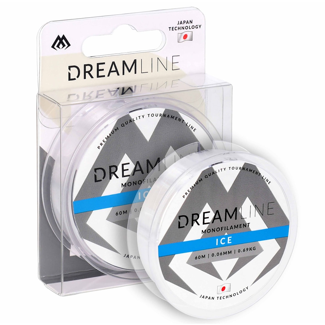 Mikado Dreamline Ice 60 m nylonlina 0,18 mm