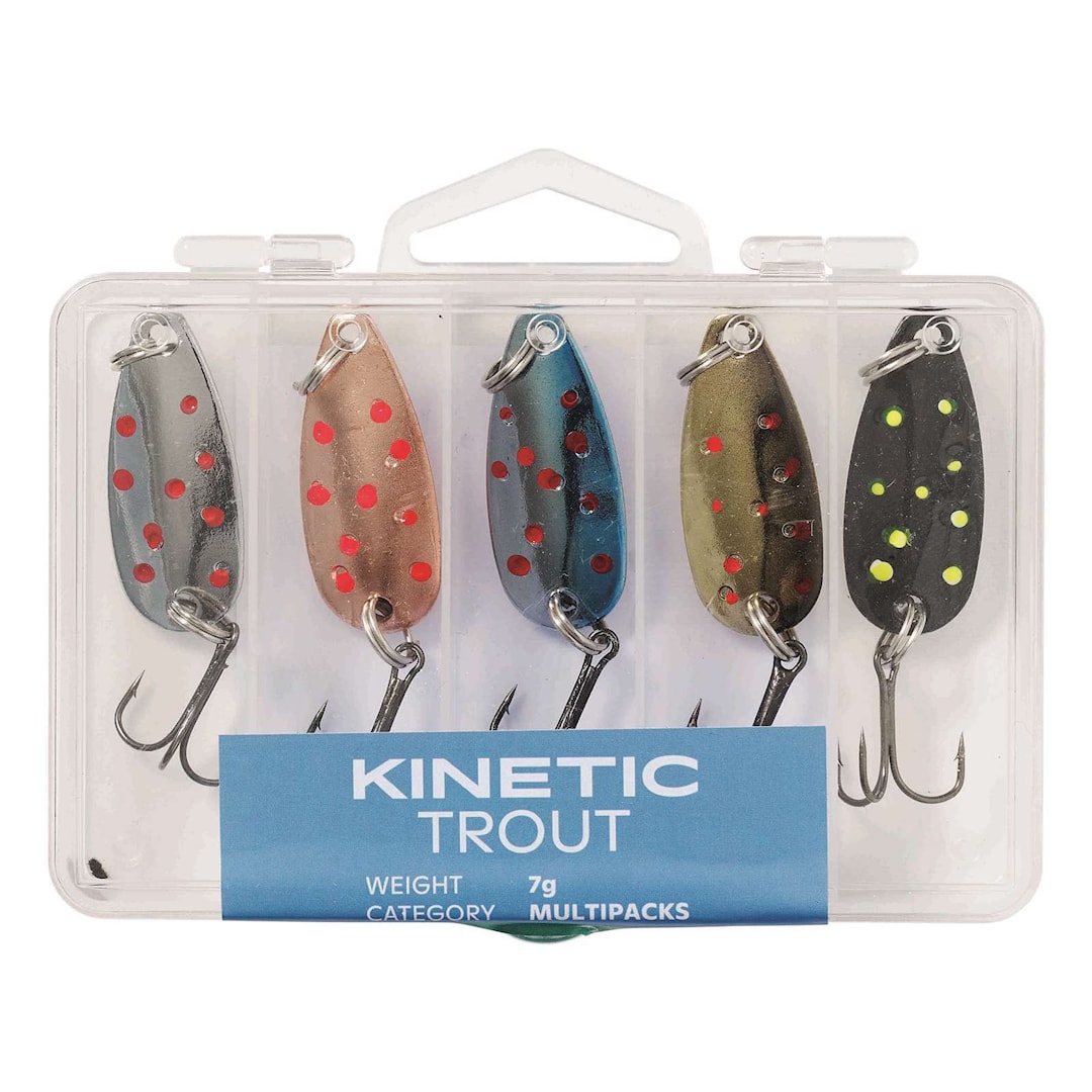 Läs mer om Kinetic Trout 7 g skedset 5 st/pkt