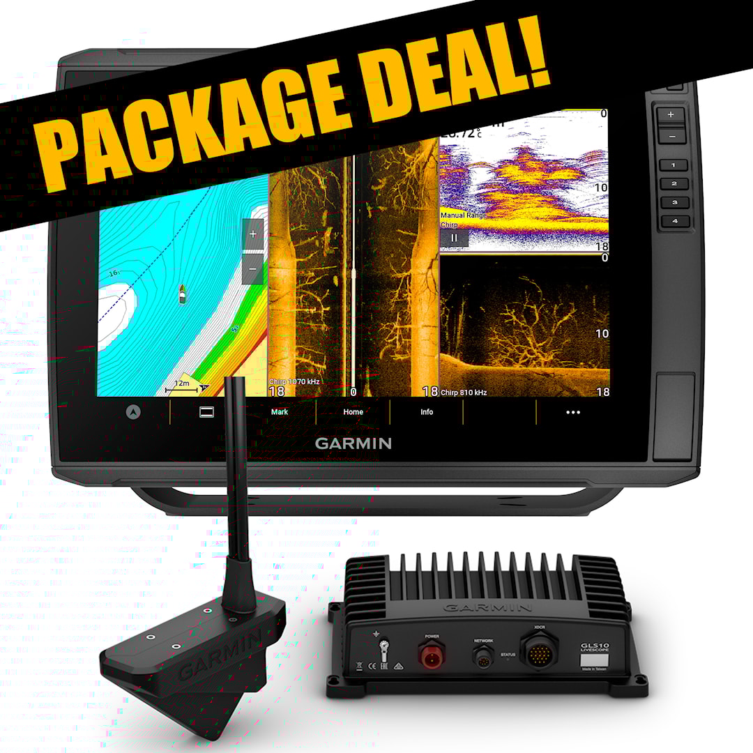 Läs mer om Garmin ECHOMAP Ultra 2 122sv + LiveScope livepaket