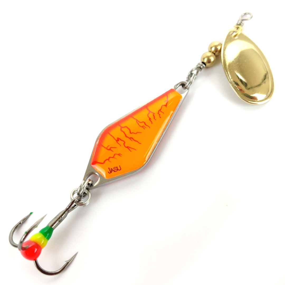 Jasu Salama 9 g spinnare Orange/Röd