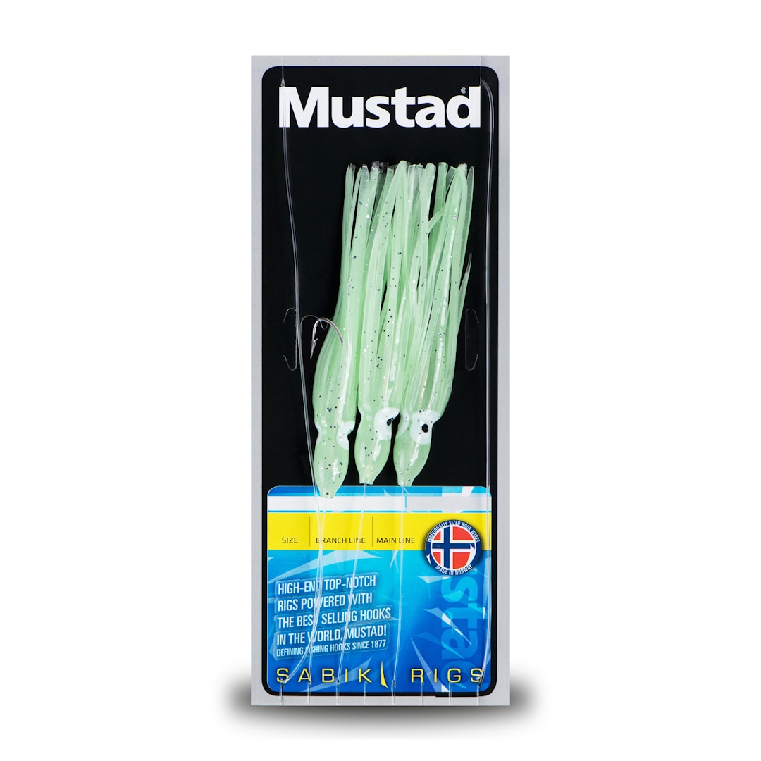 Mustad Green Glow Squid Rig tackel