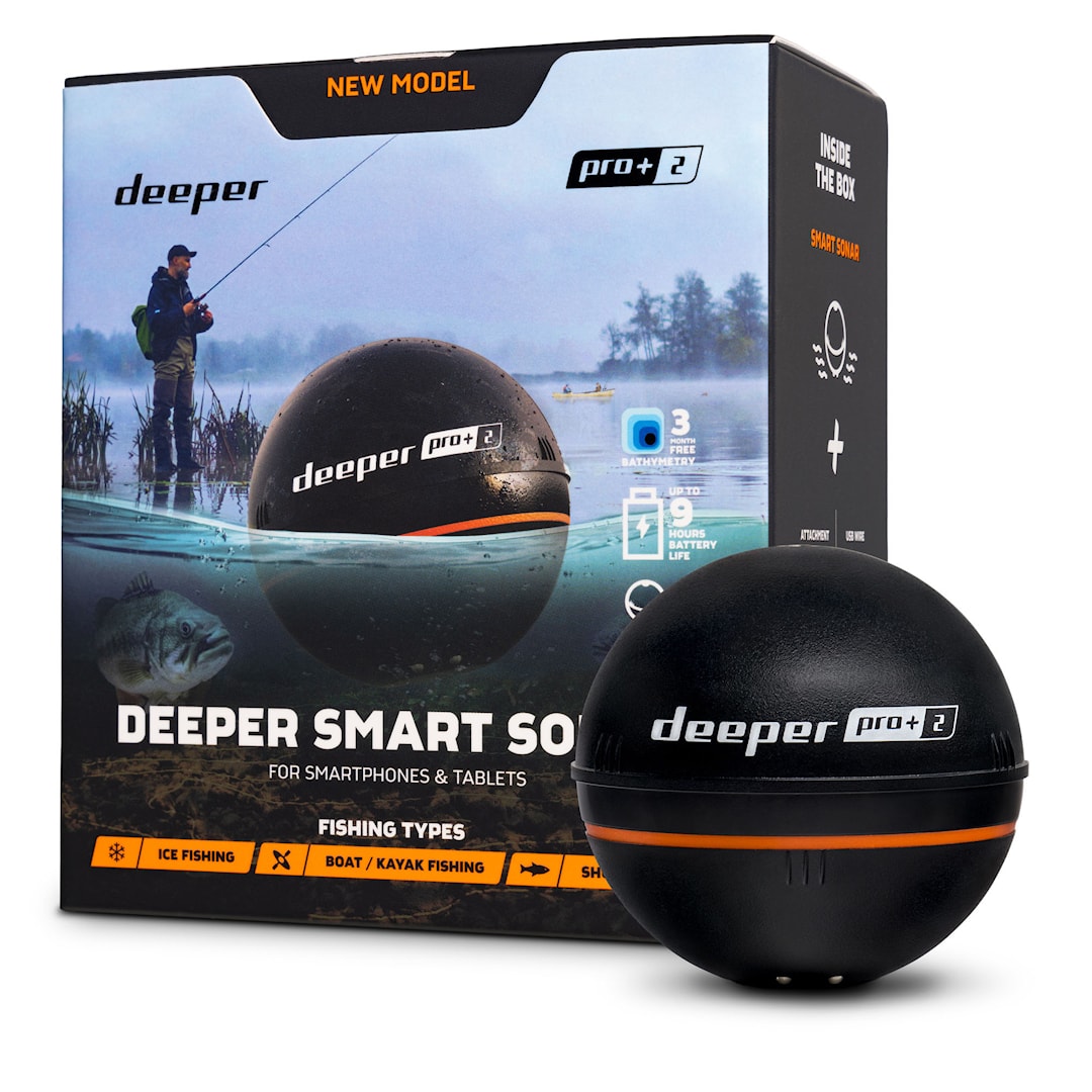 Läs mer om Deeper PRO+ 2 trådlöst ekolod