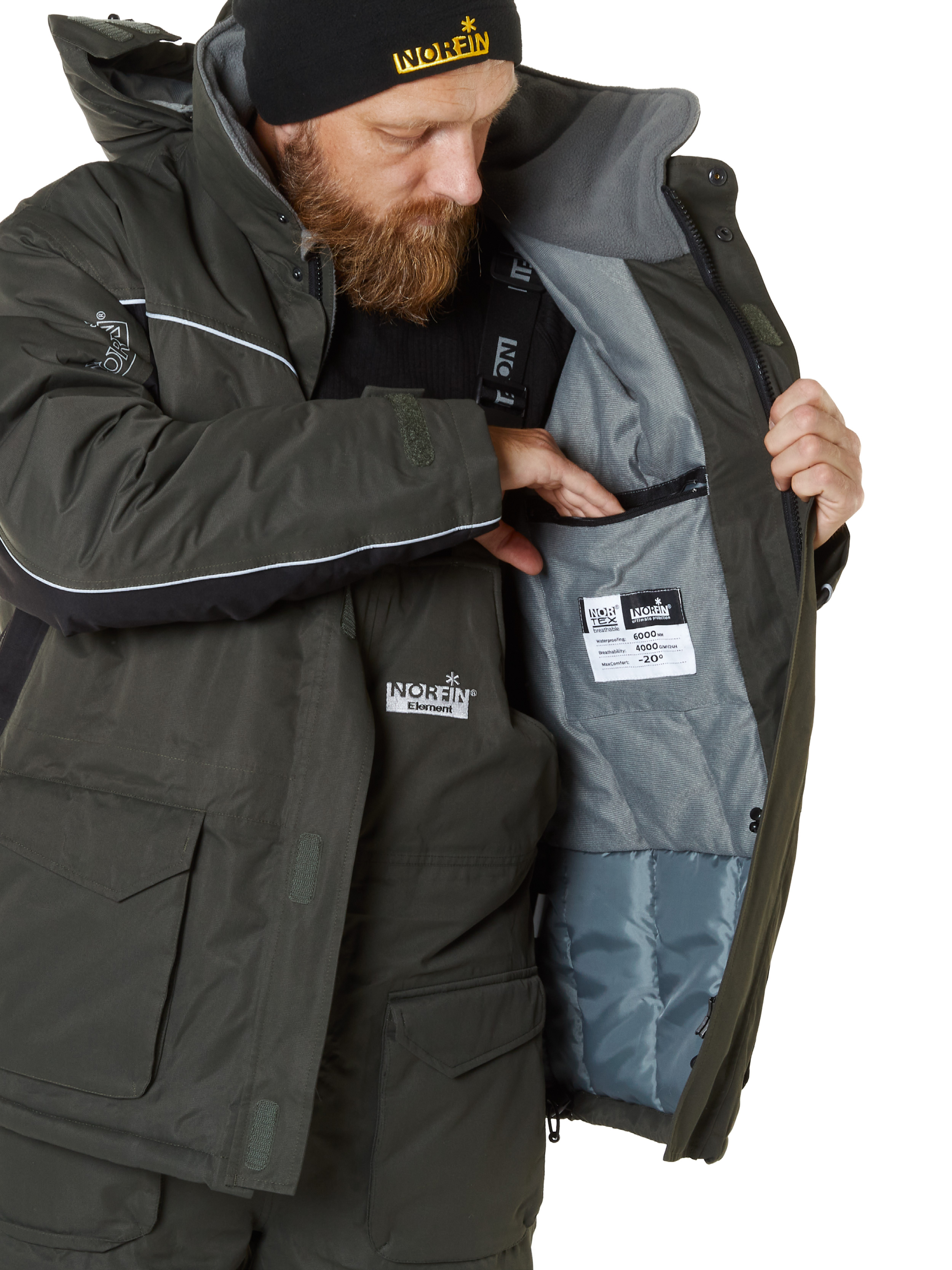 Norfin/Lucky John Element Float Assist Snowsuit XXX-Large (XXXL)