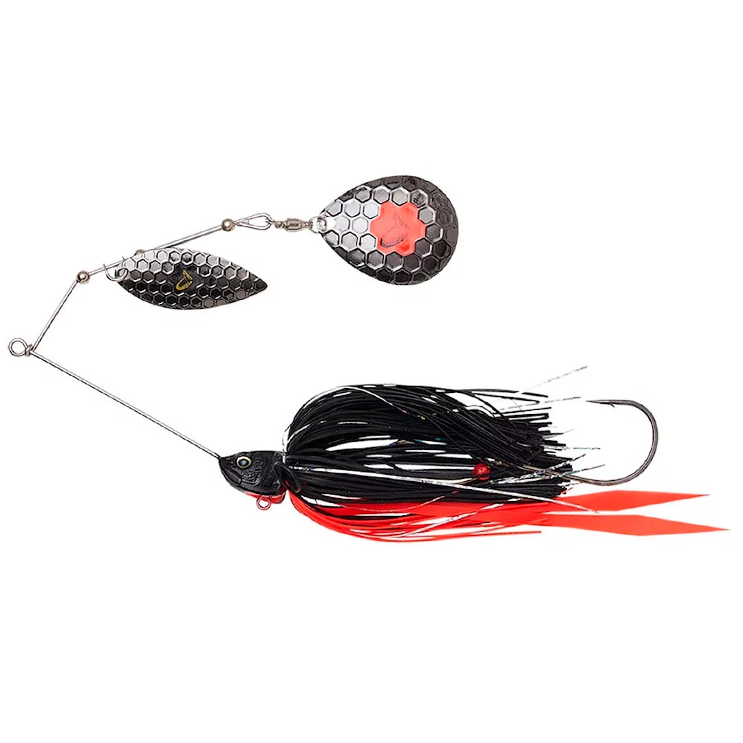 Läs mer om Savage Gear Da Bush Spinnerbait 42 g Red & Black