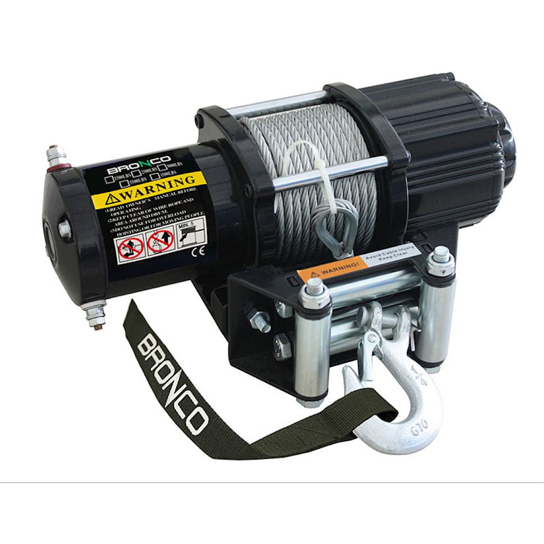 Bronco Gen II Winch 6000 Wire sähkövinssi