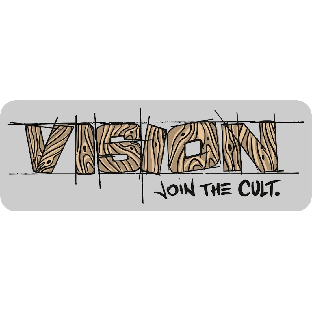 Läs mer om Vision Join The Cult klistermärke 40 cm