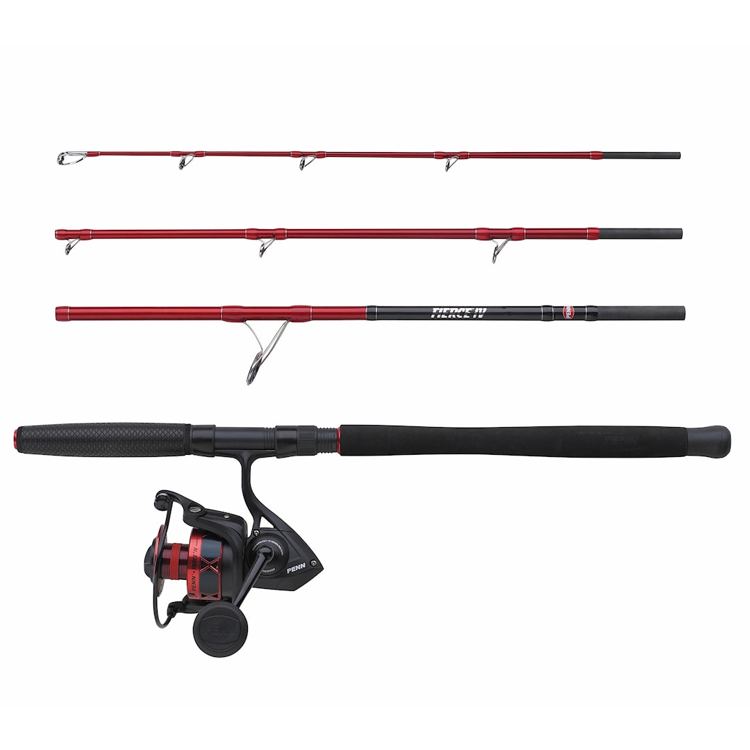 Läs mer om Penn Fierce IV Travel Boat haspelset 214 cm 30-50 lb 4-delat