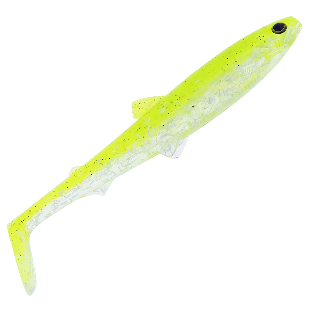 Westin BullTeez Shadtail 7,5 cm jigg 3 st/pkt Holy Chartreuse