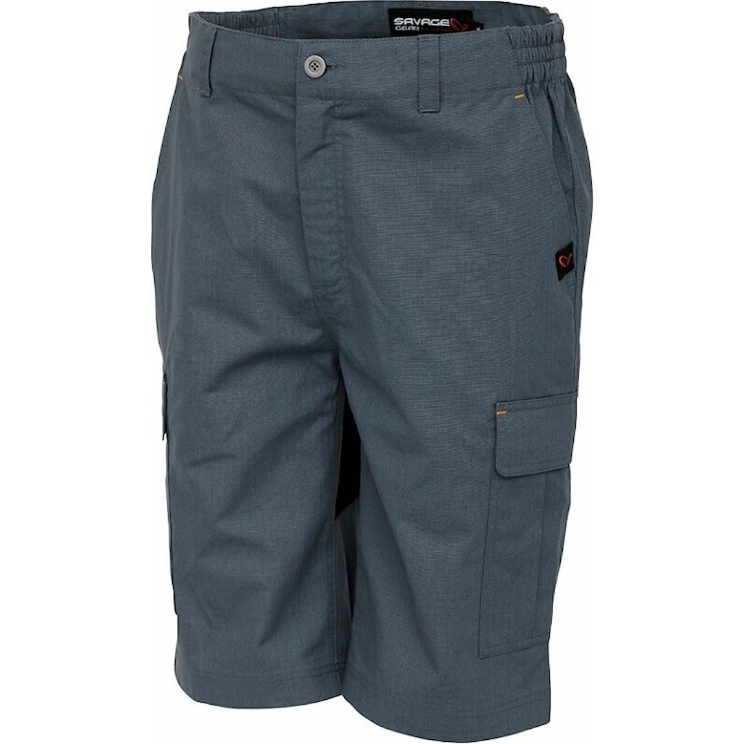 Läs mer om Savage Gear Fighter Castlerock Grey shorts M