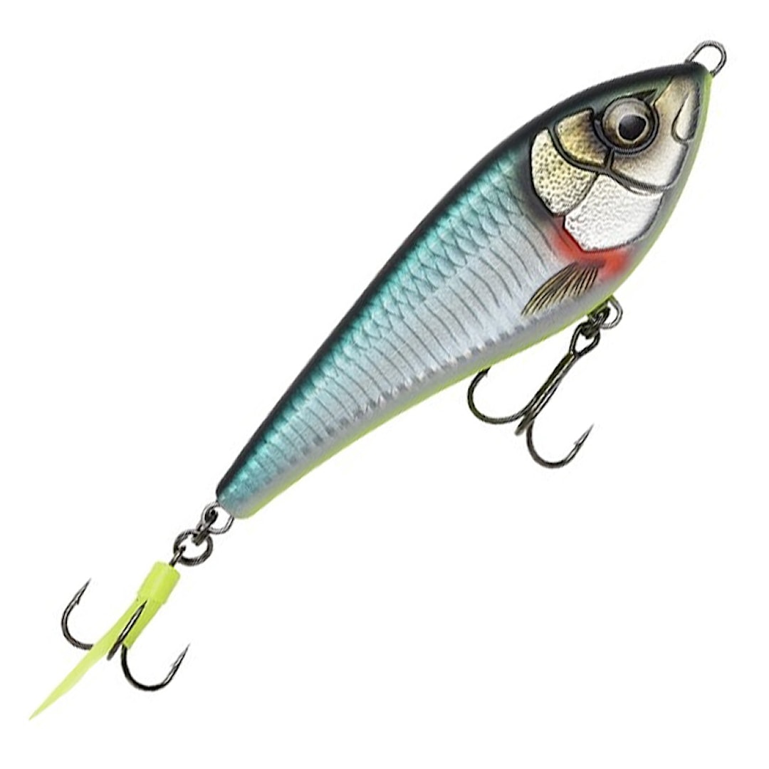 Läs mer om Savage Gear Deviator Swim 14 cm jerkbait Green Silver