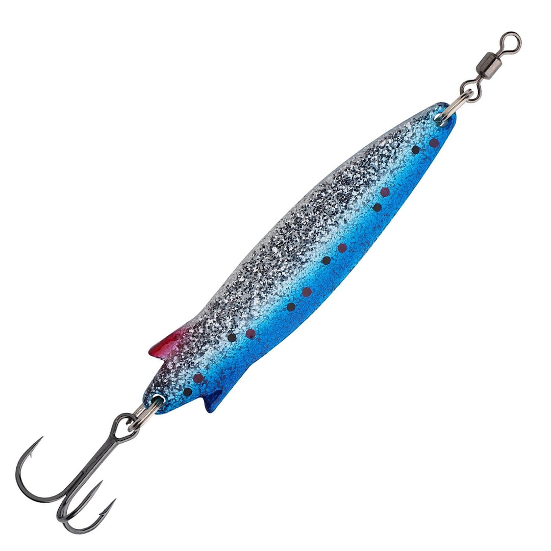 Läs mer om Abu Garcia Toby 15g skeddrag Blue Glitter