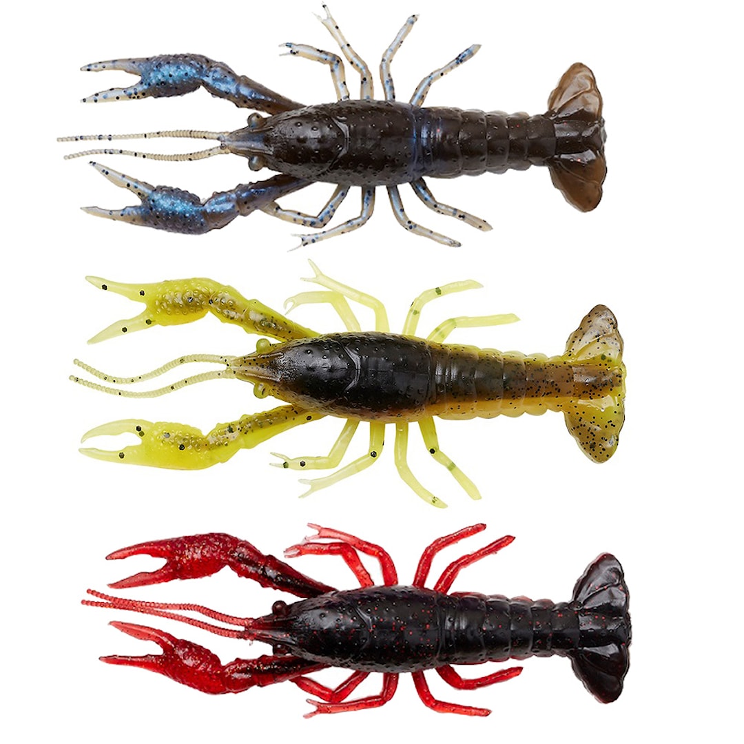 Läs mer om Savage Gear 4D Craw 7,5 cm sortiment 18 st