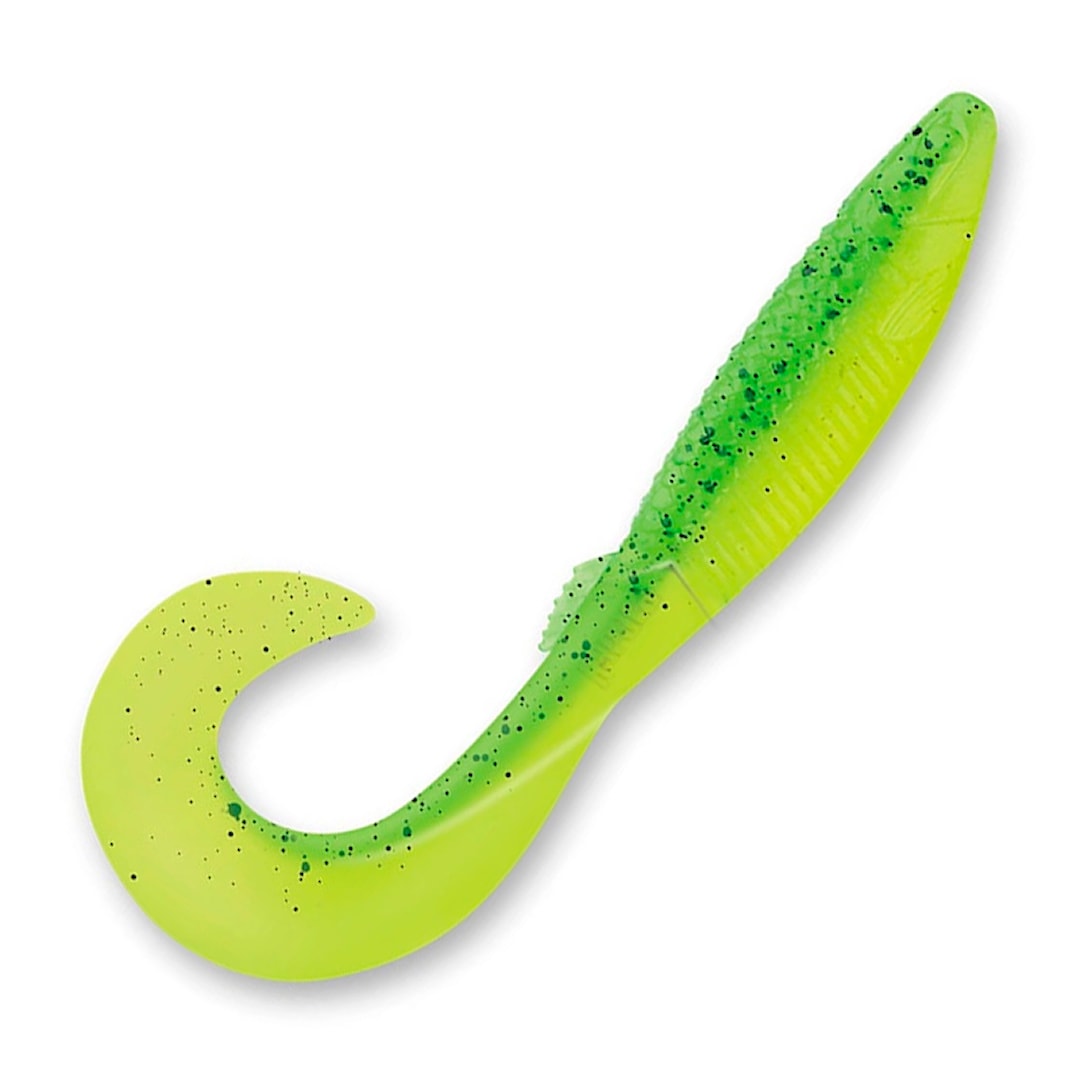 Rapala CrushCity The Curl 7,5 cm jigg 4 st/pkt Lime Chartreuse