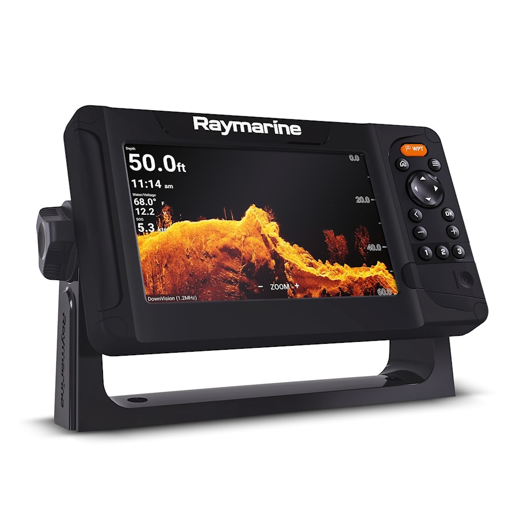 Raymarine Element 7 HV kombienhet + HV-100 givare + karta över Nordeuropa