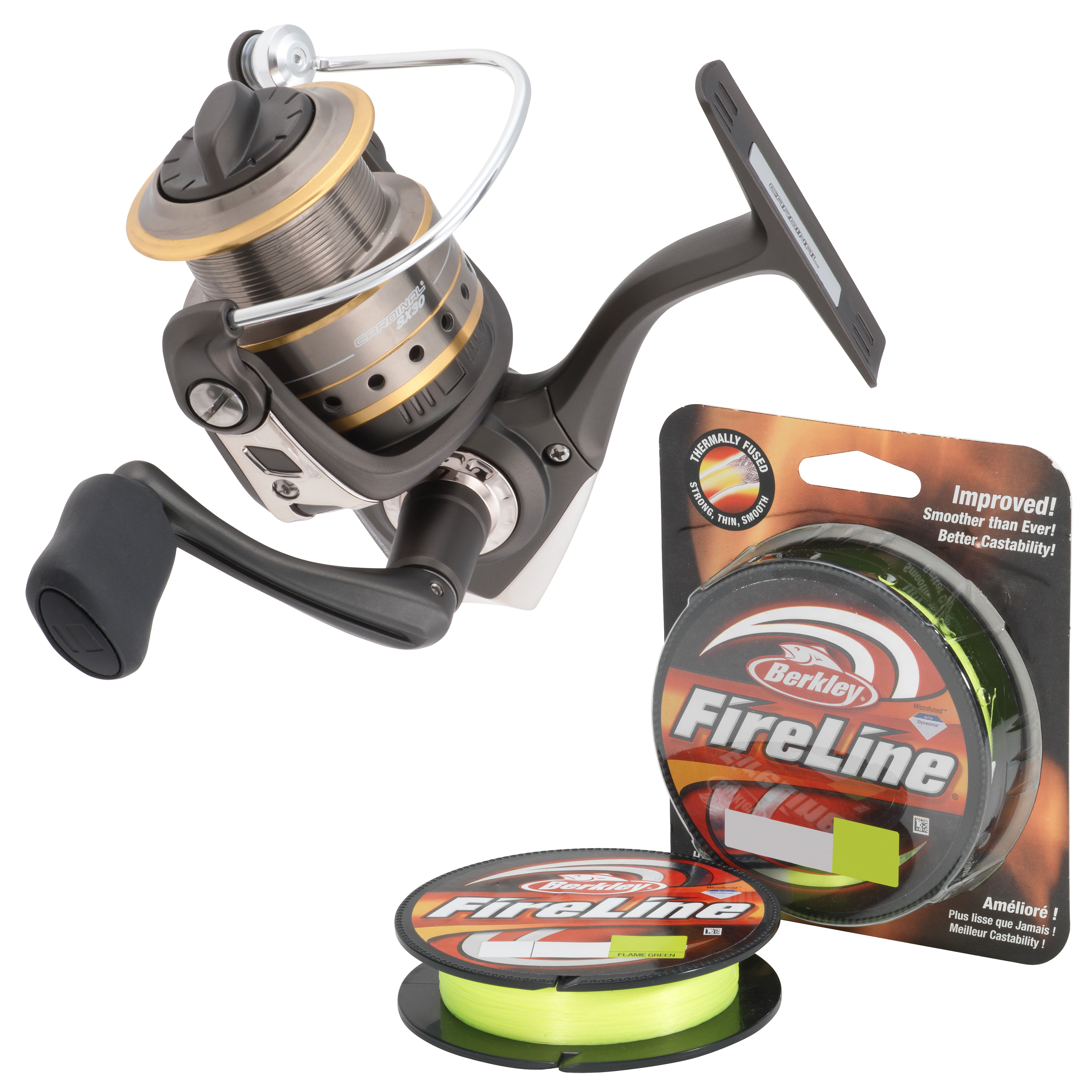 Abu Garcia Cardinal Sx Spinning Reel With Fireline Braided Line Happy Angler