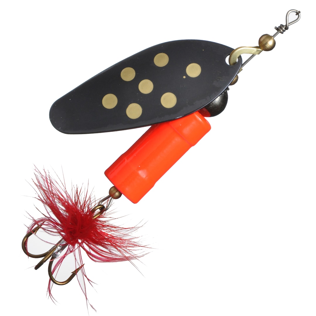 Myran Tuna Lax Hot 25 g spinnare Black