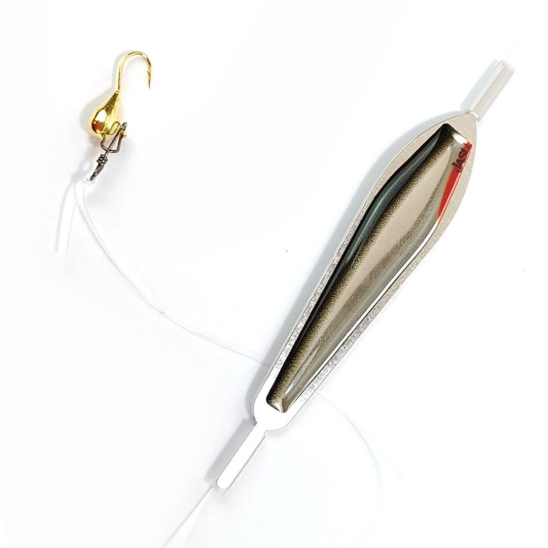 Jasu glidpirk med mormyska 9 cm svart/silver