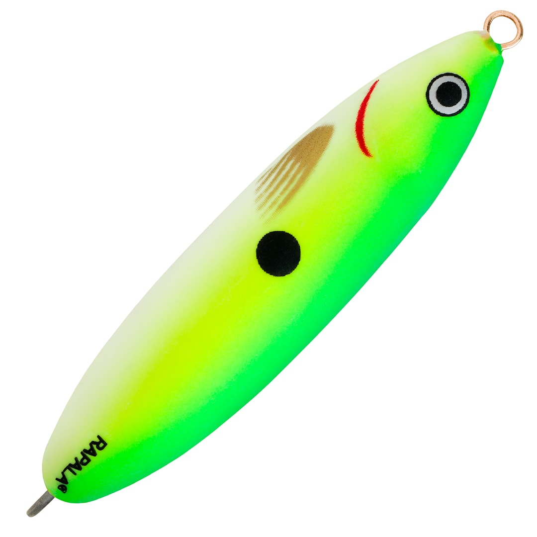 Läs mer om Rapala Minnow Spoon 7 cm vasskyddat drag GSU