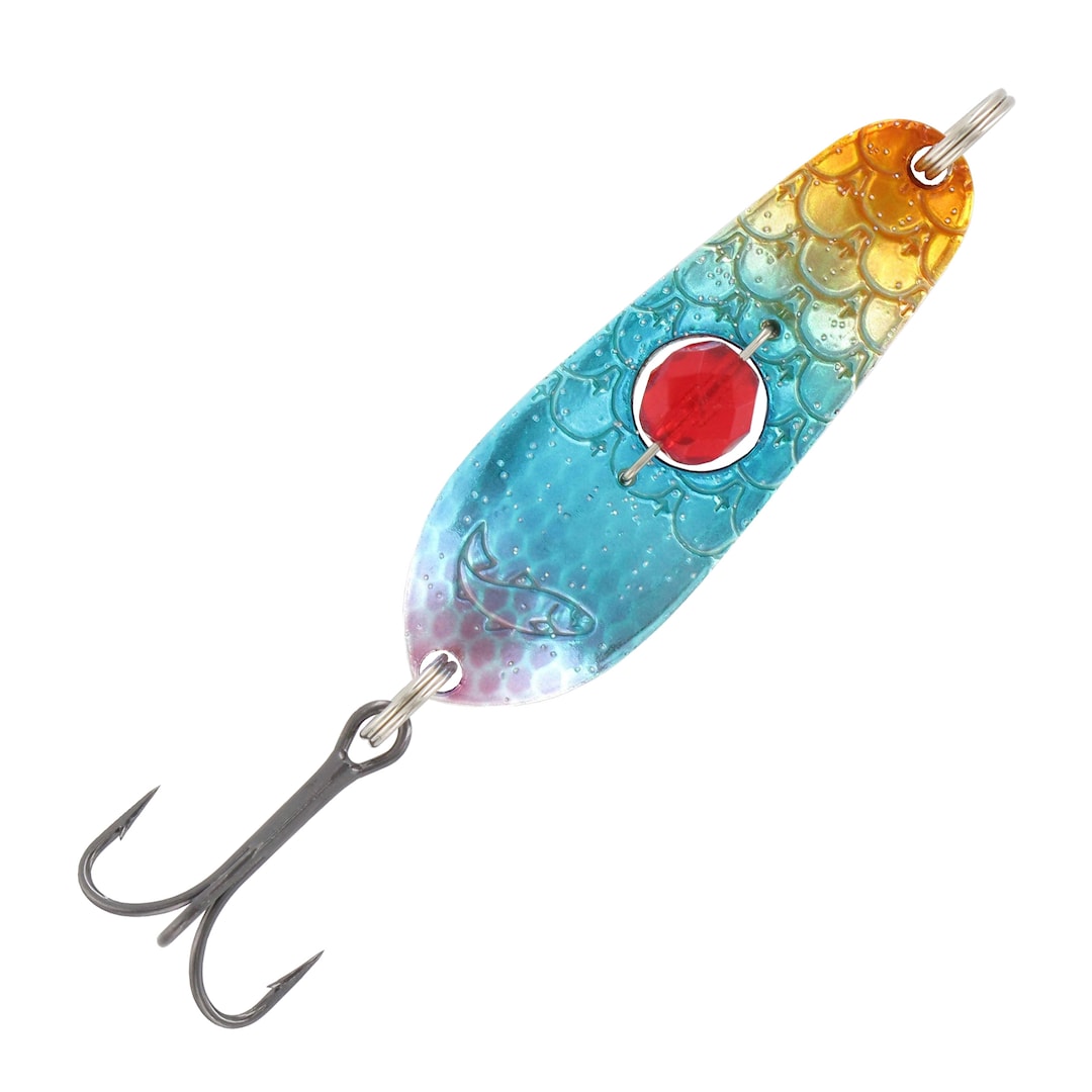 Kuusamo Räsänen Helmi 5 cm 11 g skeddrag GL/R/O/BLU-S, UV