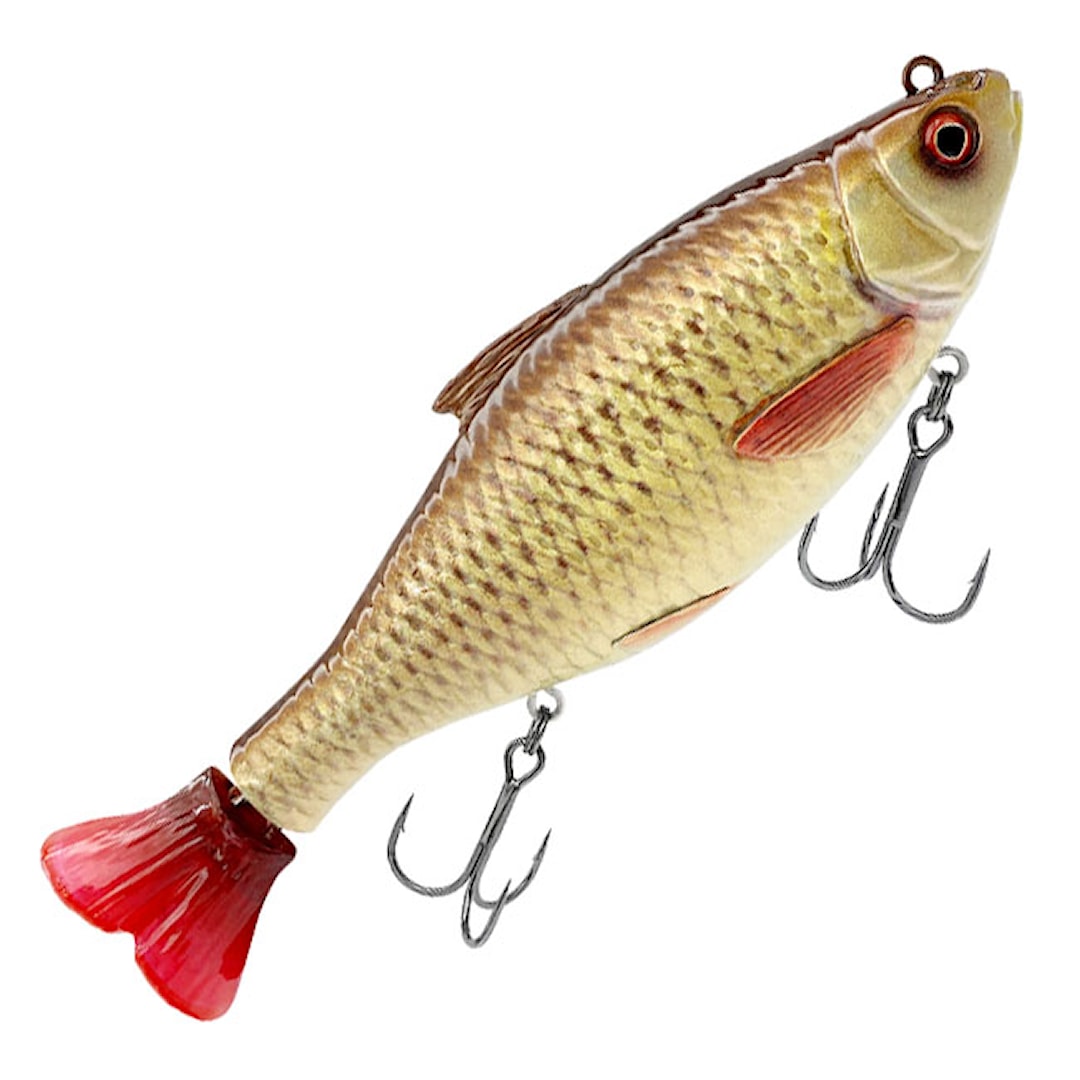 Läs mer om Savage Gear 3D Hard Pulsetail Roach 18 cm Rudd