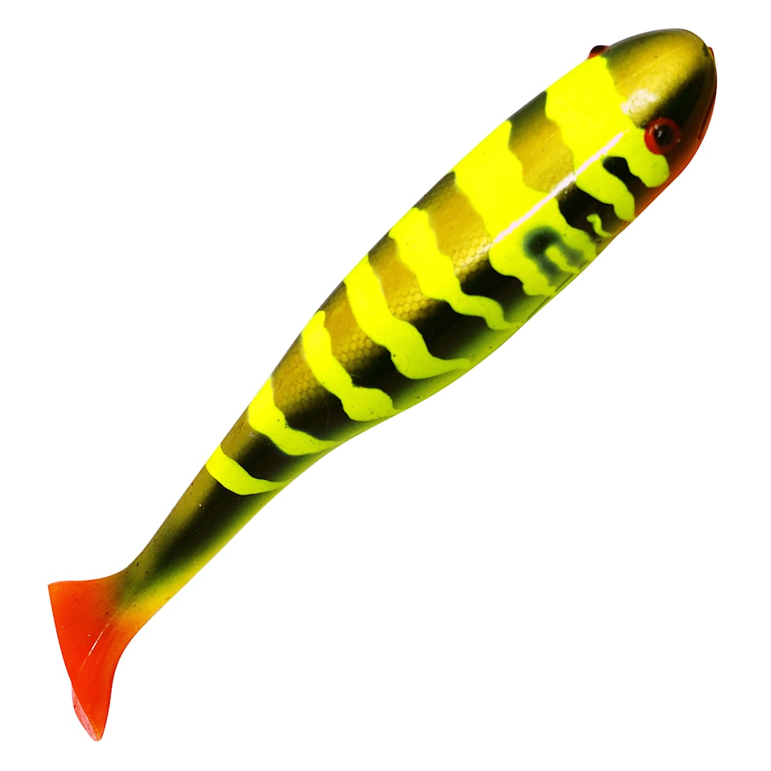 Gator Catfish Paddle 22 cm fiskjigg Hot Burbot UV