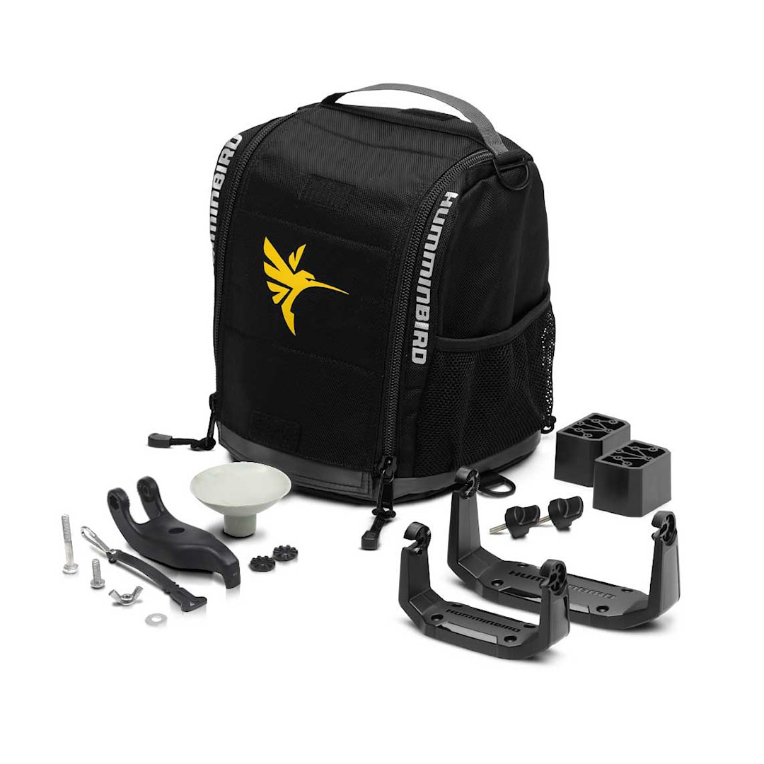 Humminbird Helix 5/7 Portable Carrying Case Kit + batteri + givare