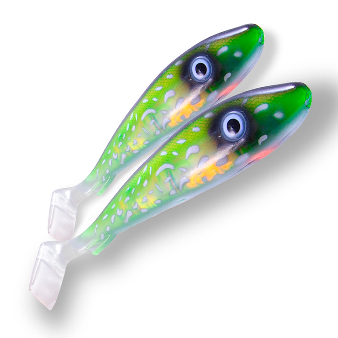 Läs mer om Svartzonker Flash Series McRubber Jr 17 cm 2 st/pkt Baby Pike