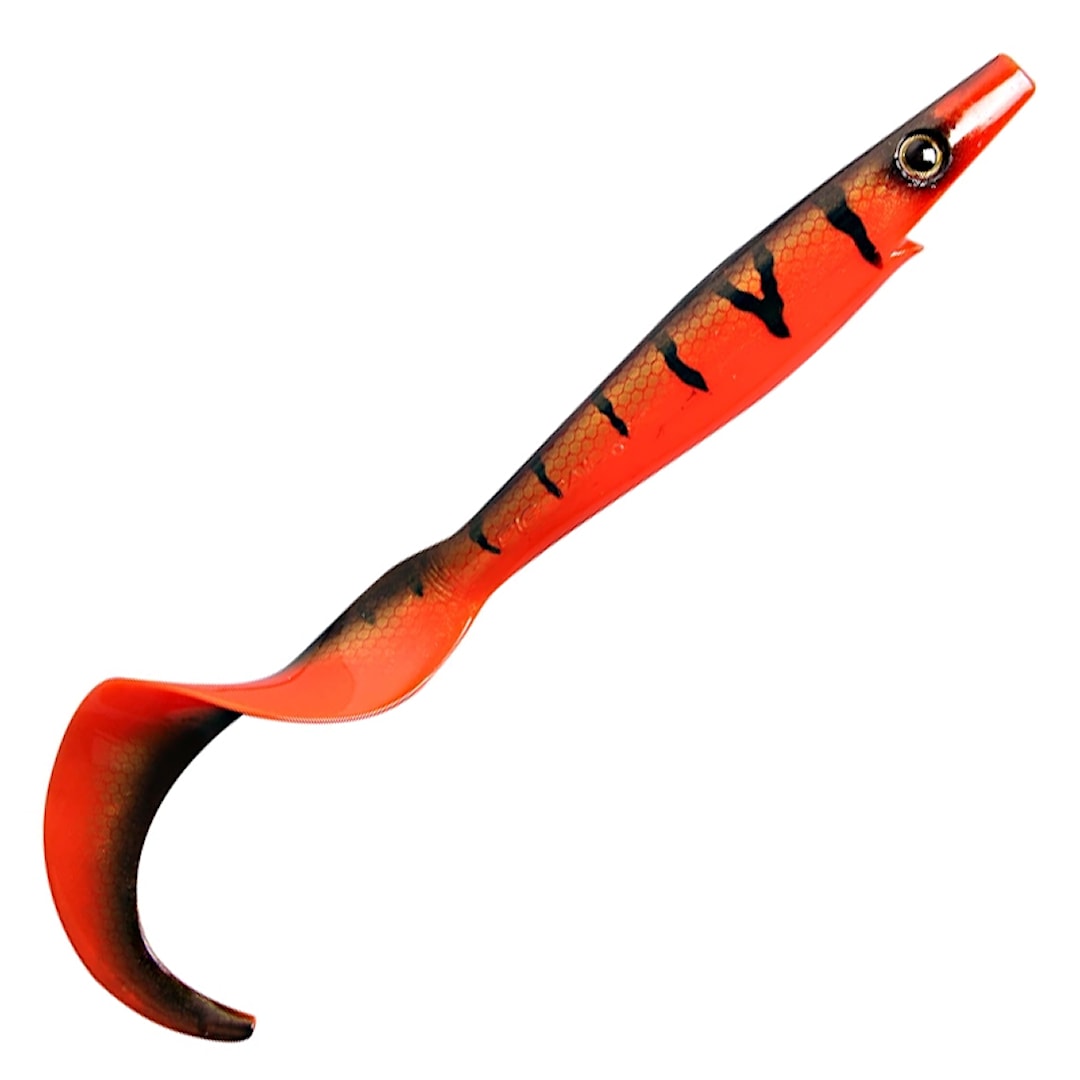 Läs mer om The Pig Tail Jr 23 cm 2 st/pkt Red Tiger