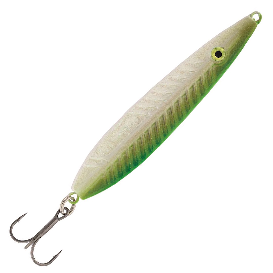 Kinetic Nakken 21 g skeddrag Green Pearl Flash UV