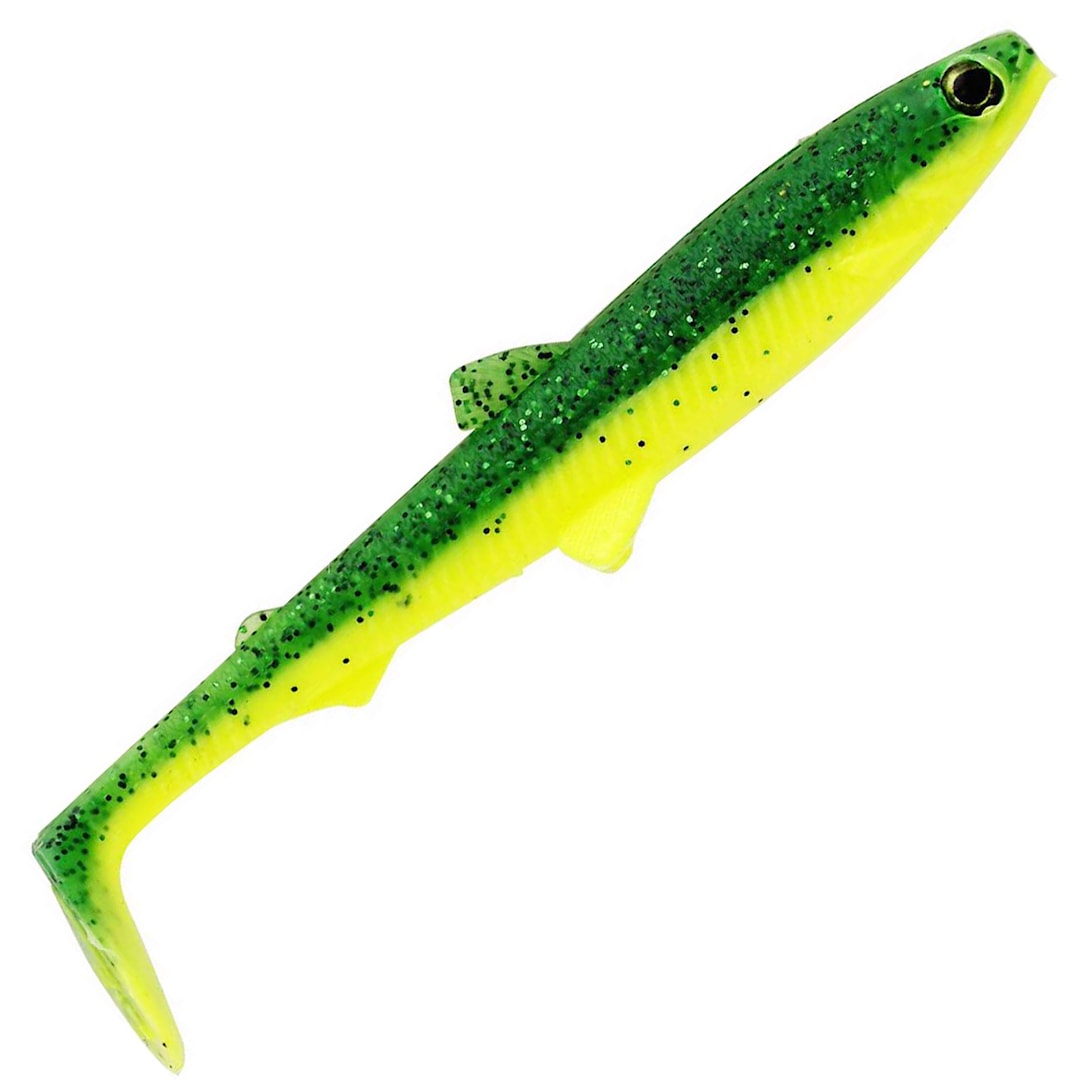 Westin BullTeez Shadtail 7,5 cm jigg 3 st/pkt Fireflash