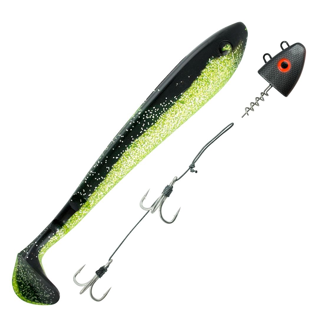 Abu Garcia Svartzonker McBeast Kit 31 cm 550 g Black Chartreuse