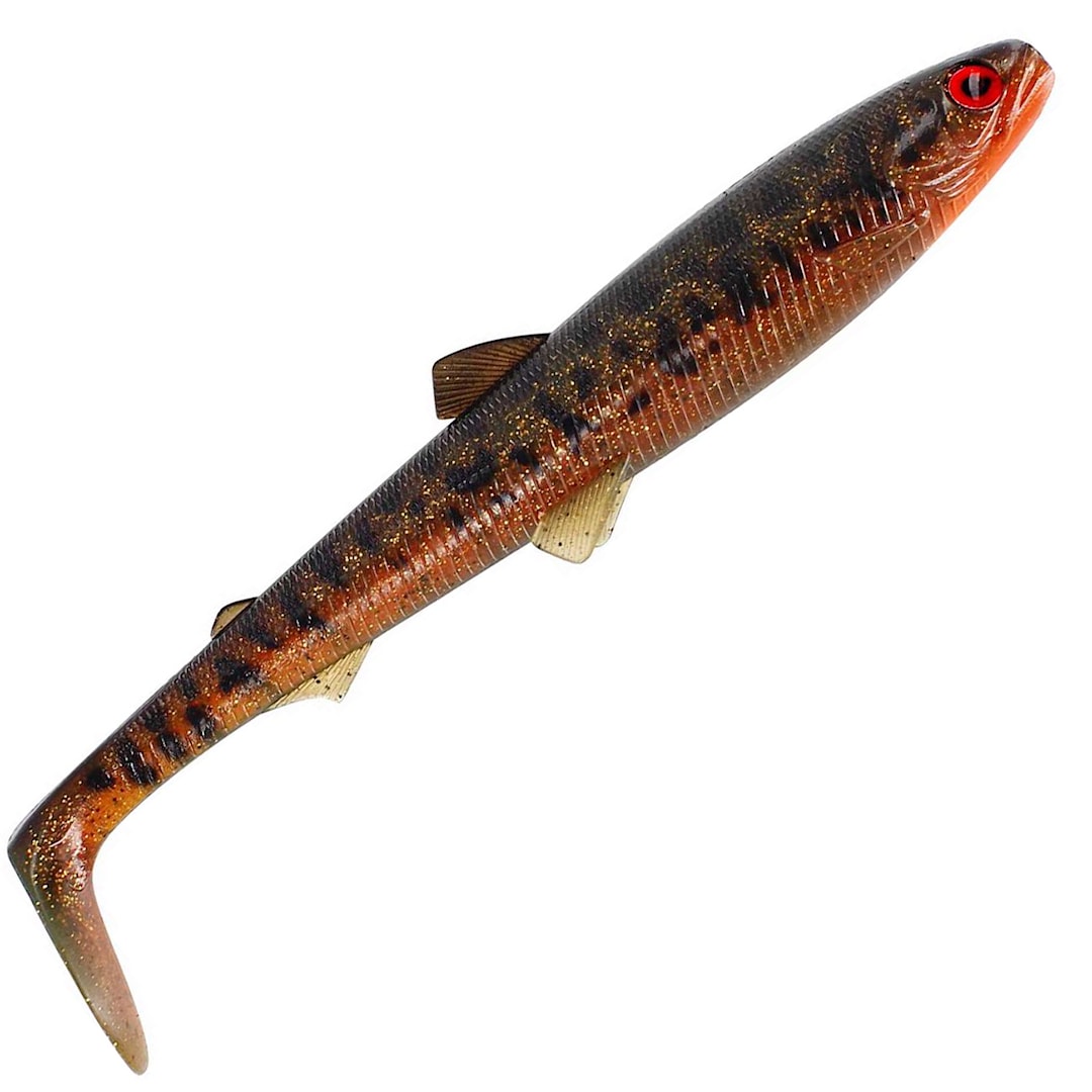 Westin BullTeez Shadtail 24 cm jigg Motoroil Burbot