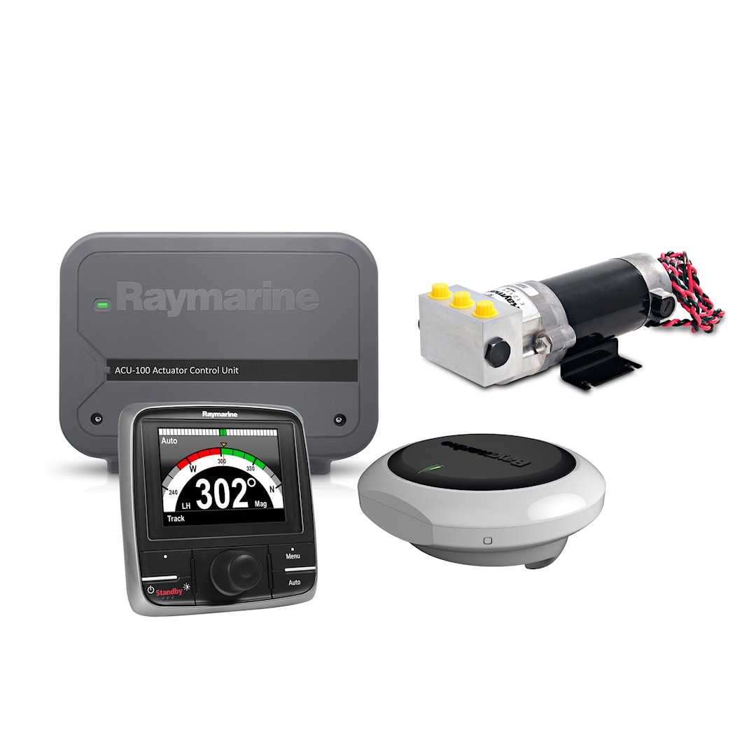 Läs mer om Raymarine Evolution EV-100 autopilot med hydraulisk styrning