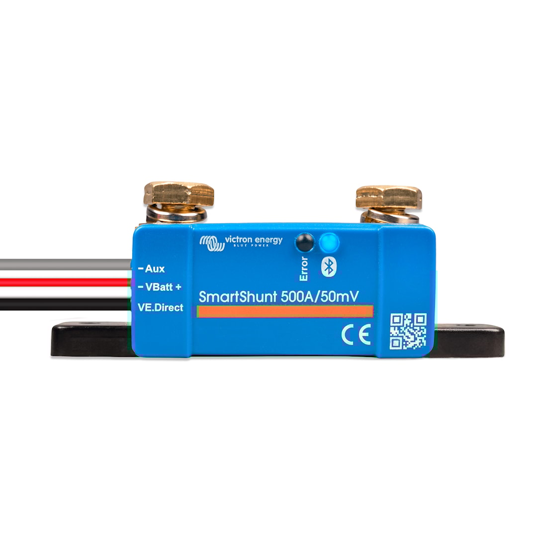 Produktfoto för Victron Energy SmartShunt 500 A IP65 batterimonitor